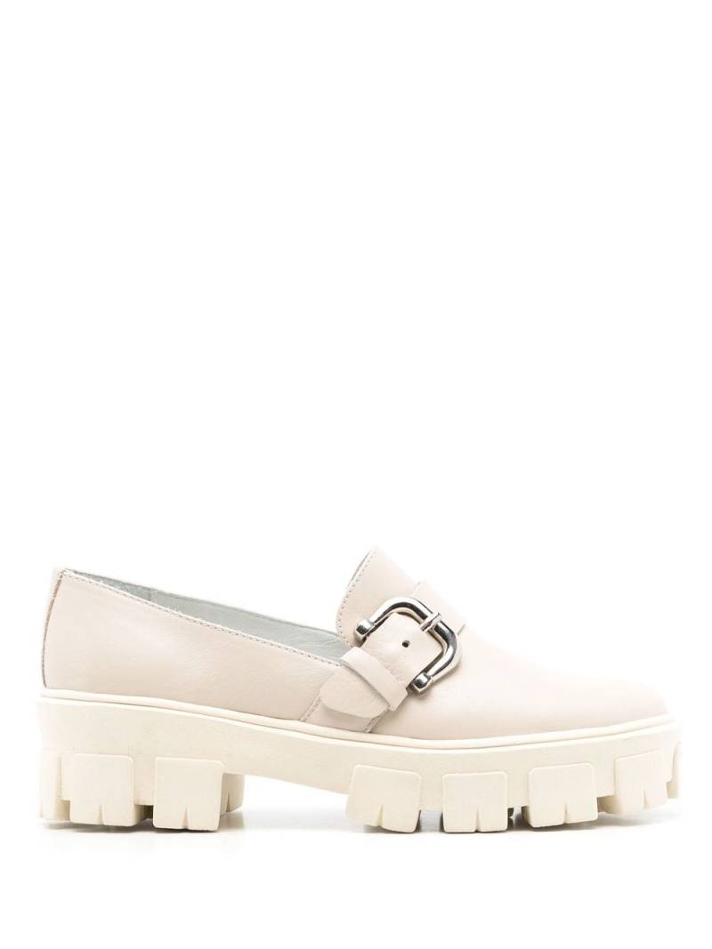 Sarah Chofakian Tratorado buckled loafers - Neutrals von Sarah Chofakian