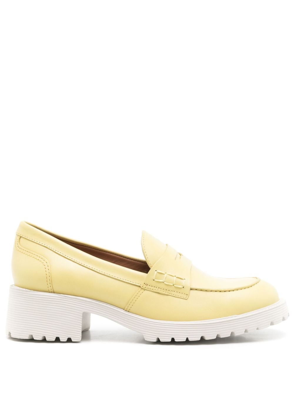 Sarah Chofakian Ully 50mm round-toe loafers - Green von Sarah Chofakian