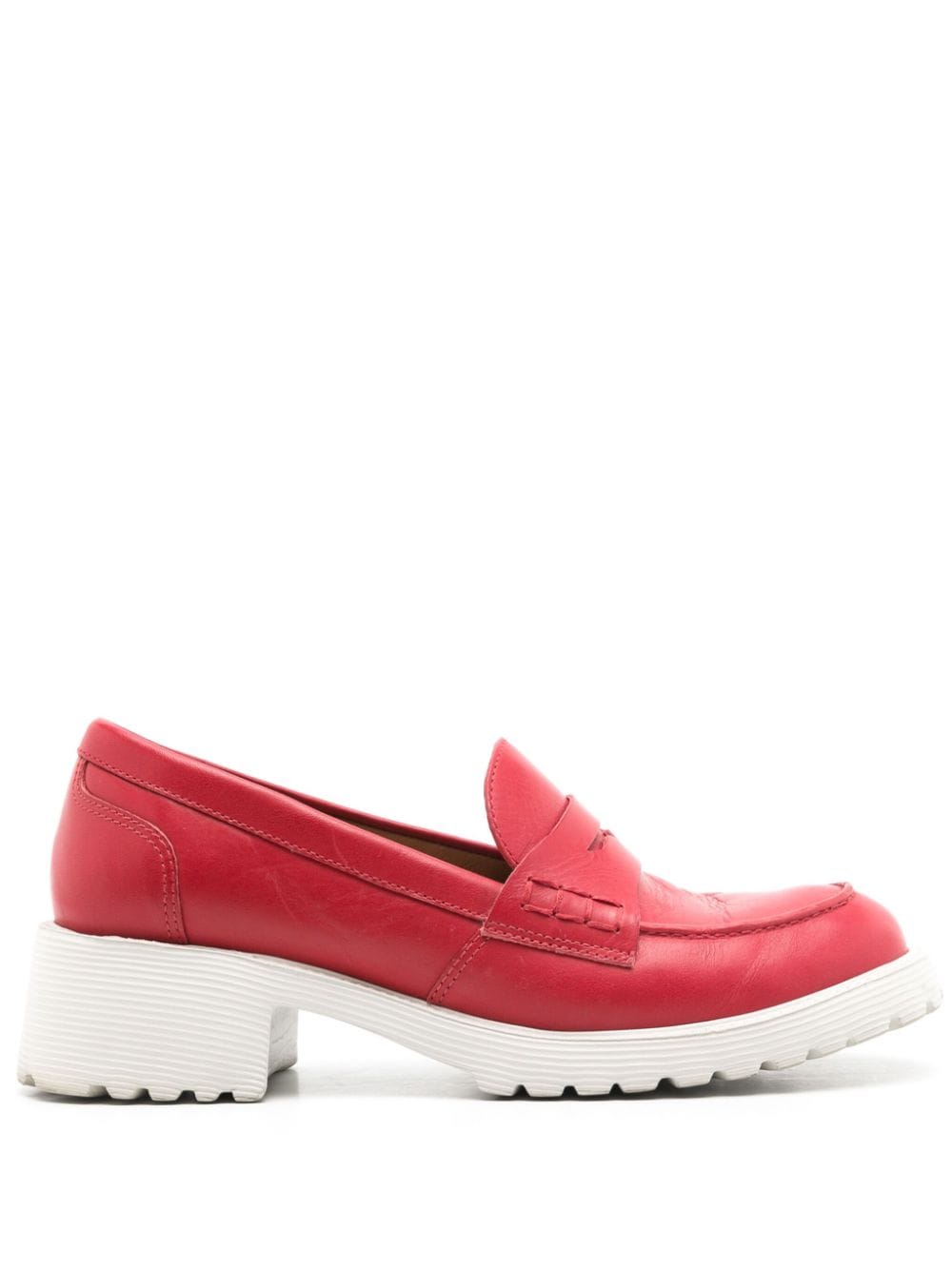 Sarah Chofakian Ully leather loafers - Red von Sarah Chofakian