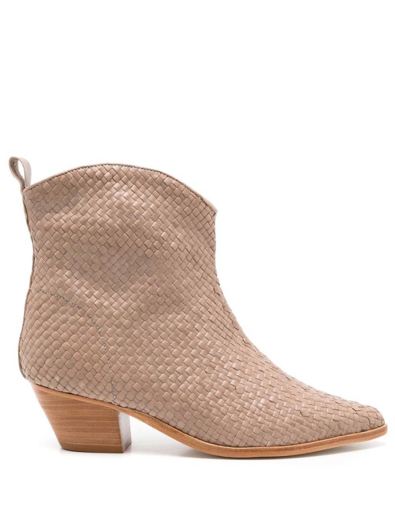 Sarah Chofakian Valentina 55mm ankle boots - Neutrals von Sarah Chofakian