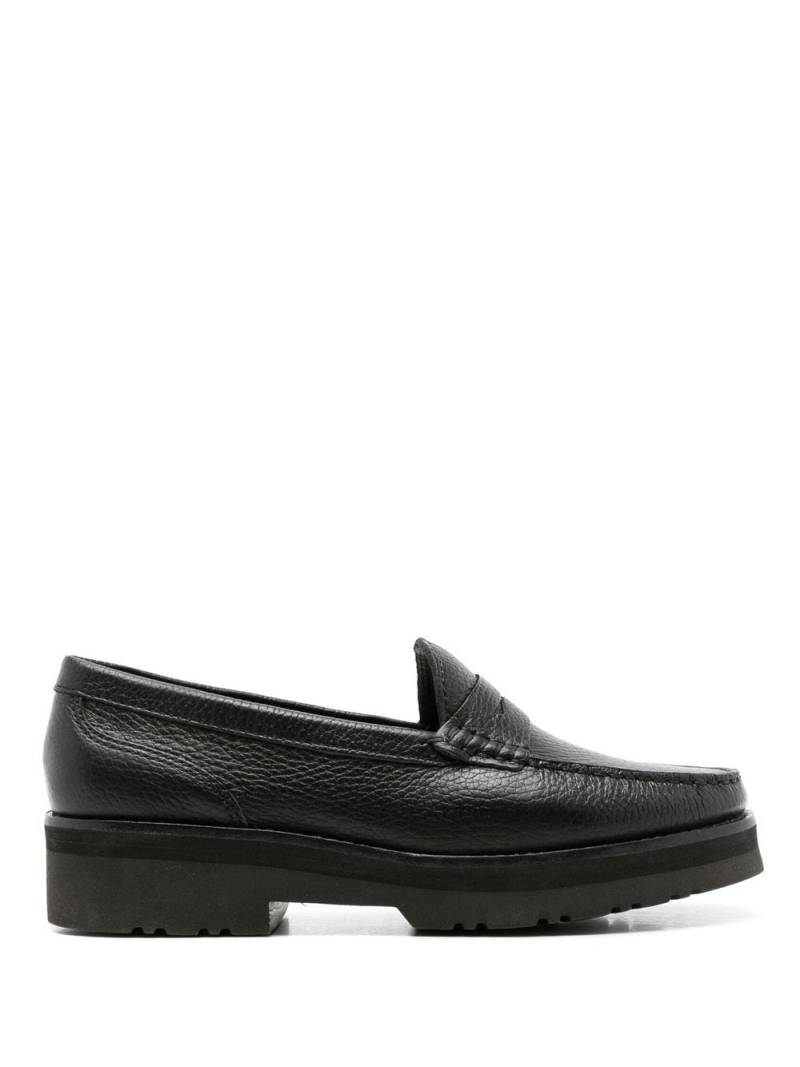 Sarah Chofakian Verona leather loafers - Black von Sarah Chofakian