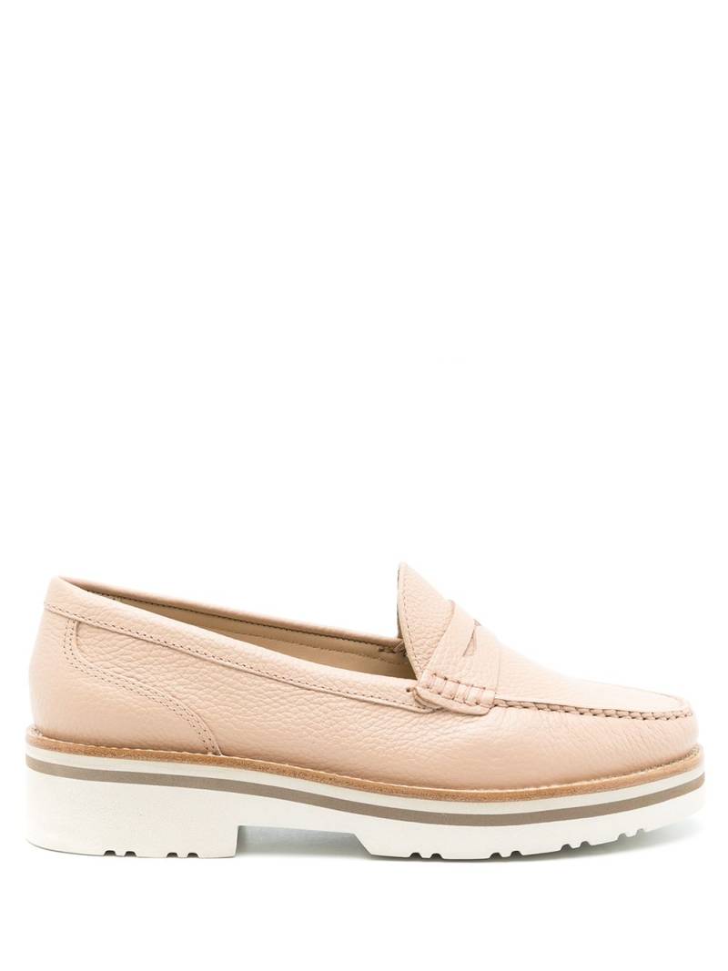 Sarah Chofakian Verona leather loafers - Neutrals von Sarah Chofakian