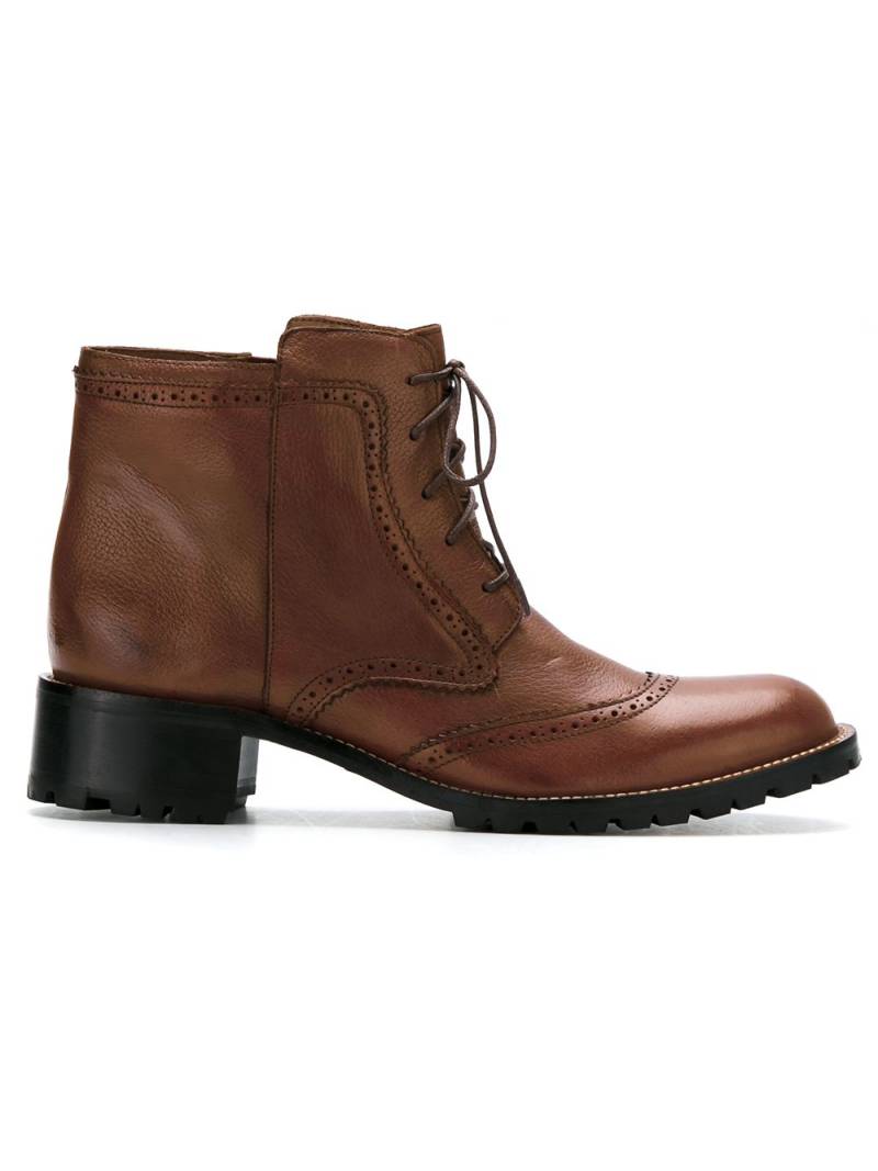 Sarah Chofakian ankle boots - Brown von Sarah Chofakian