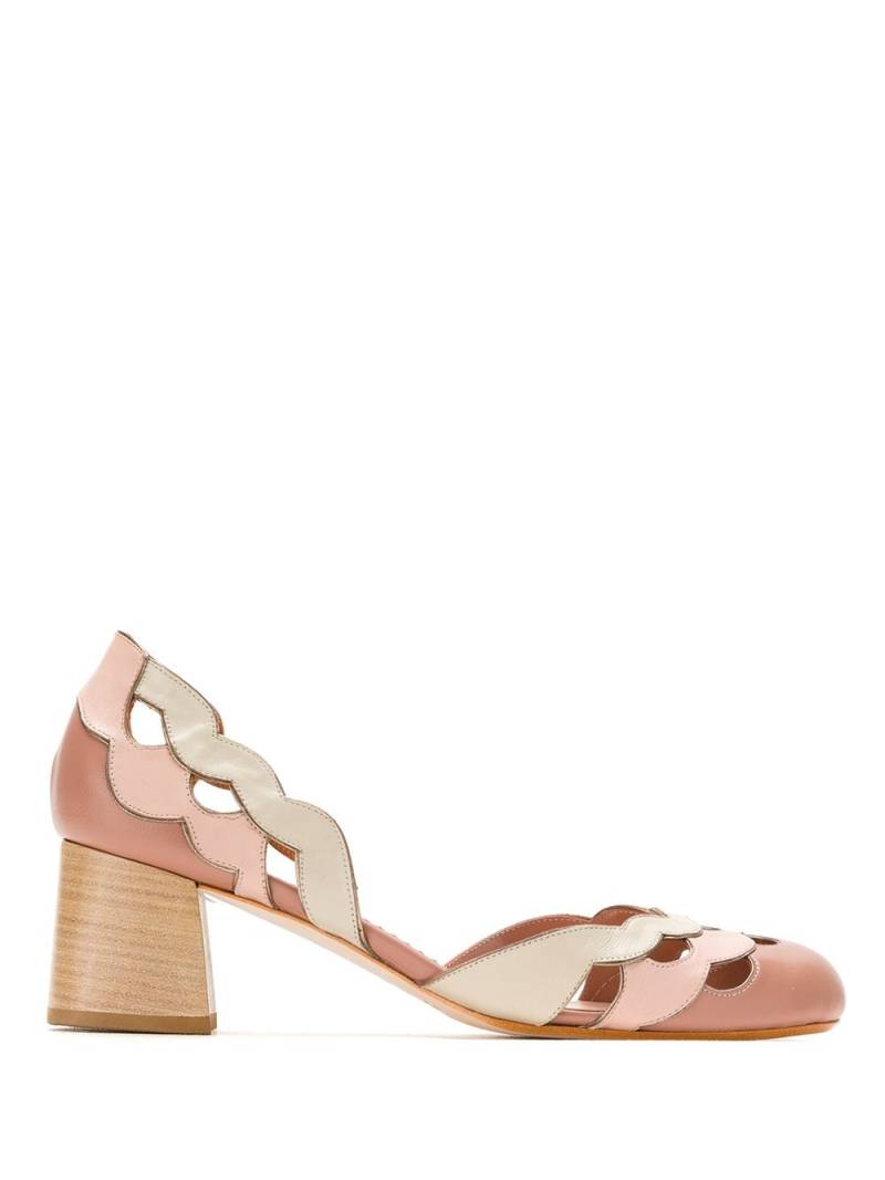 Sarah Chofakian leather Circus pumps - Neutrals von Sarah Chofakian