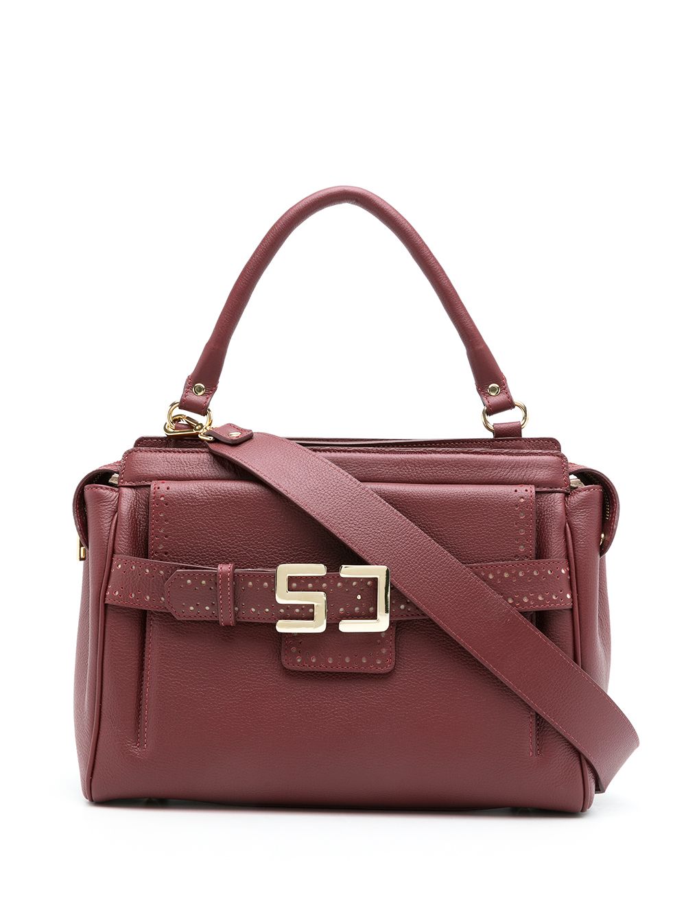 Sarah Chofakian leather Normandie tote bag - Red von Sarah Chofakian