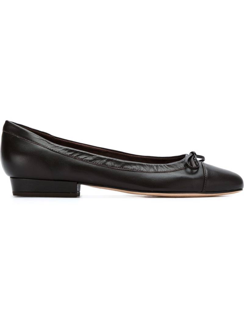 Sarah Chofakian leather ballerinas - Black von Sarah Chofakian