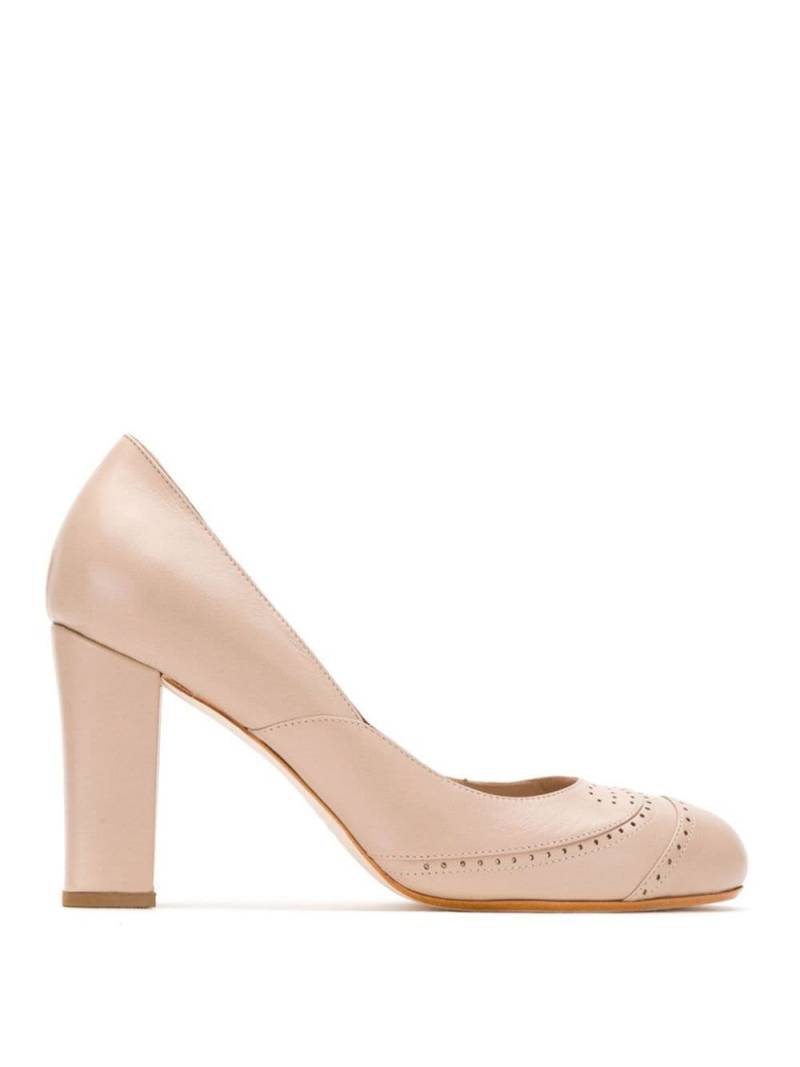 Sarah Chofakian leather panelled pumps - Neutrals von Sarah Chofakian