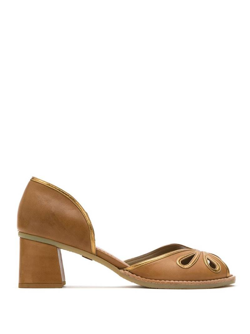 Sarah Chofakian leather pumps - Brown von Sarah Chofakian