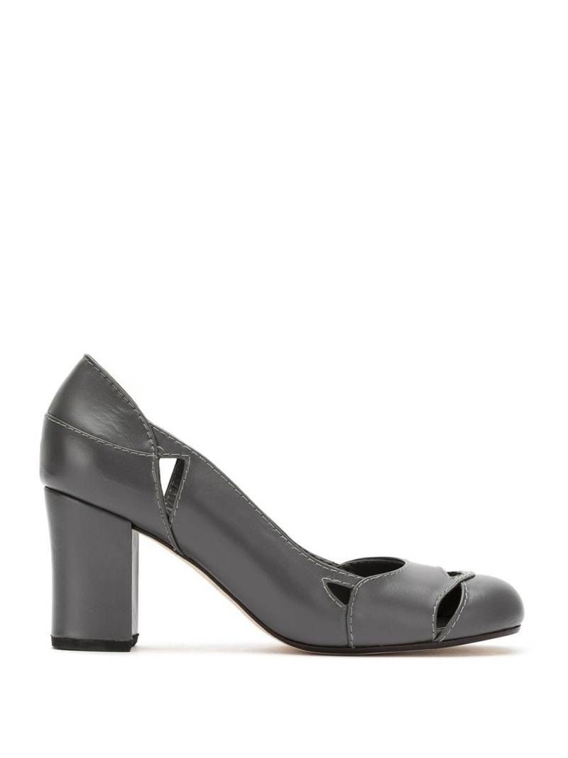 Sarah Chofakian leather pumps - Grey von Sarah Chofakian