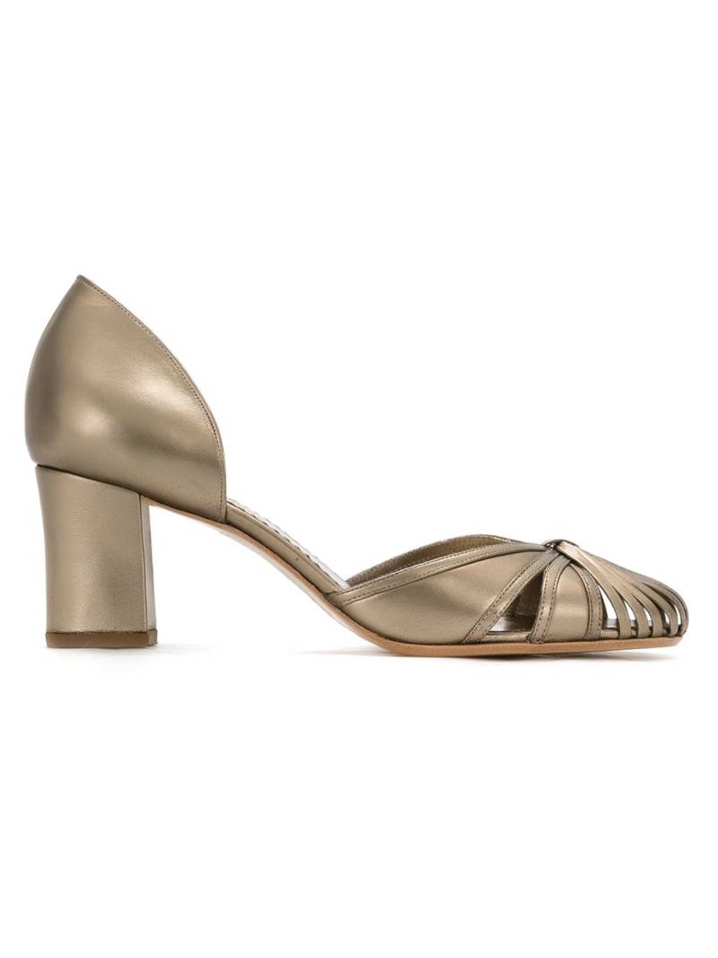 Sarah Chofakian leather pumps - Metallic von Sarah Chofakian