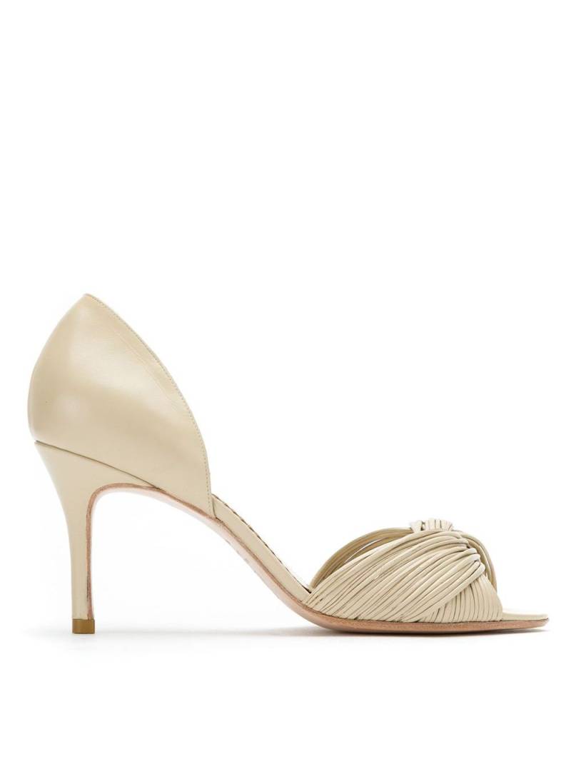 Sarah Chofakian leather pumps - Neutrals von Sarah Chofakian