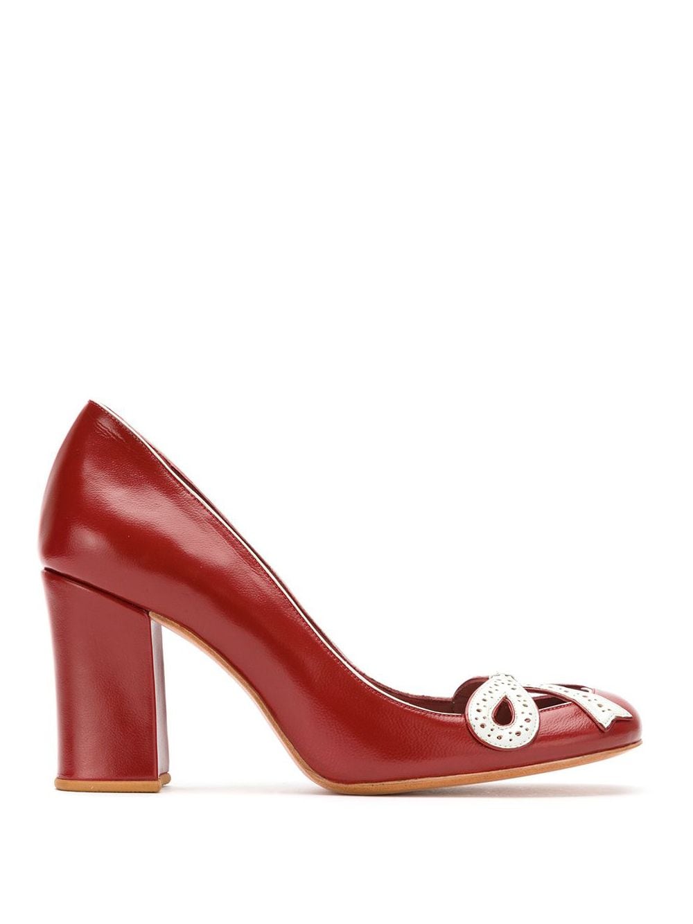 Sarah Chofakian leather pumps - Red von Sarah Chofakian