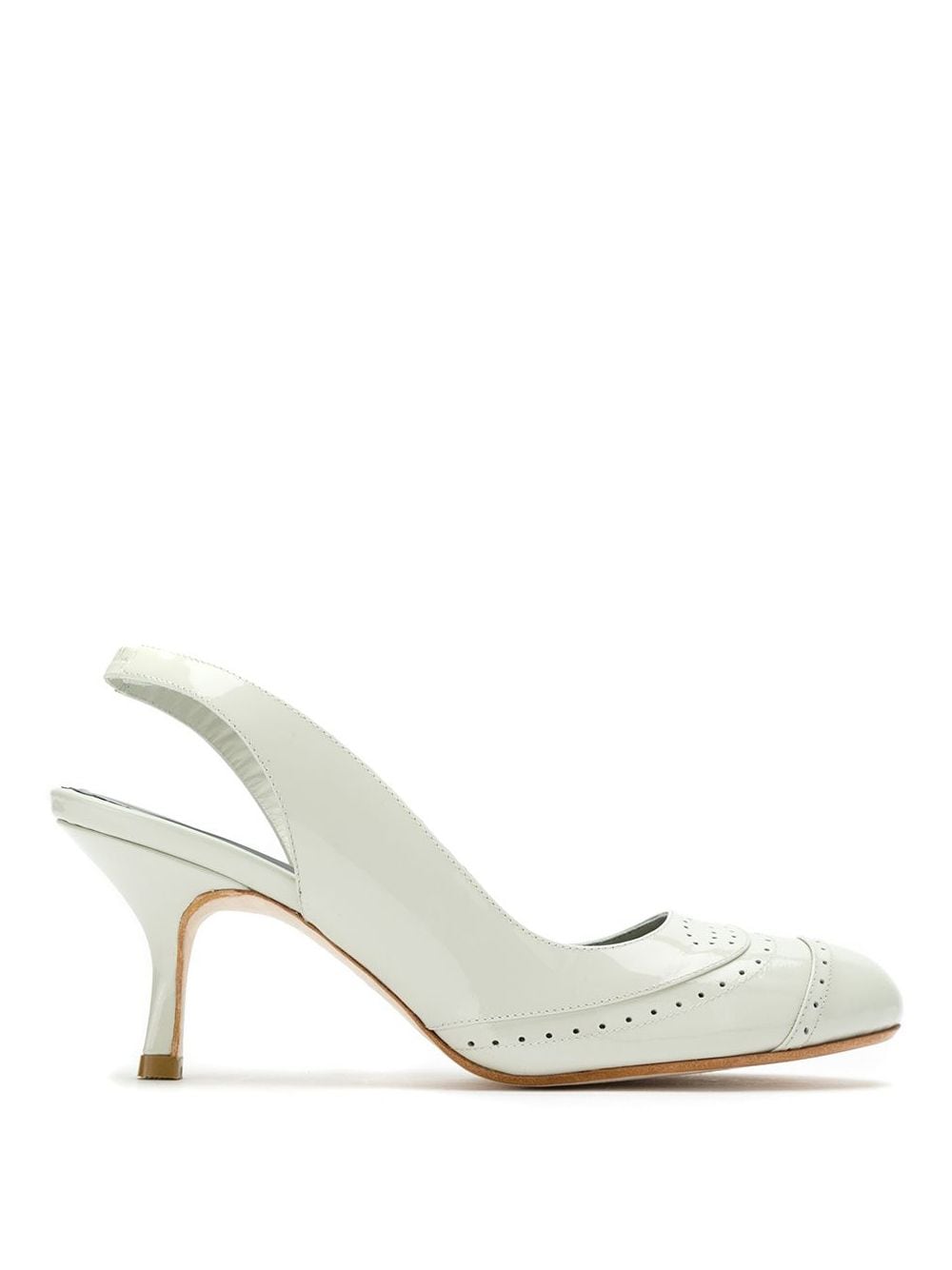 Sarah Chofakian leather pumps - White von Sarah Chofakian