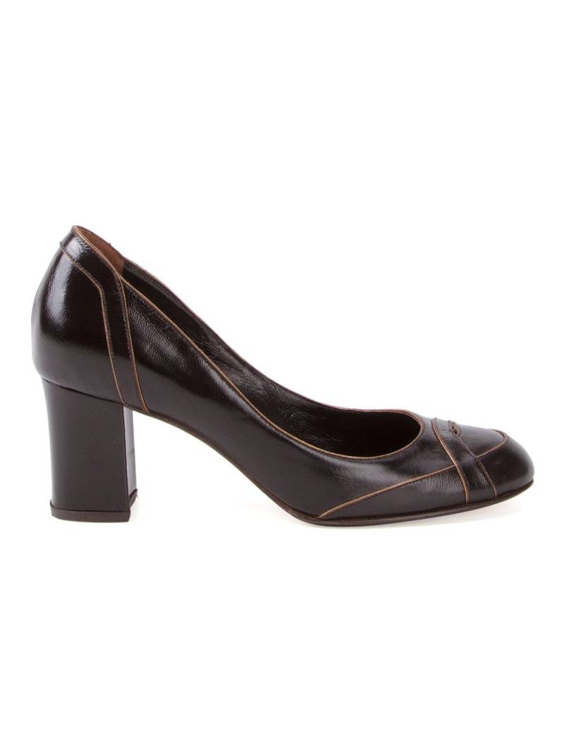 Sarah Chofakian mid-heel pumps - Brown von Sarah Chofakian