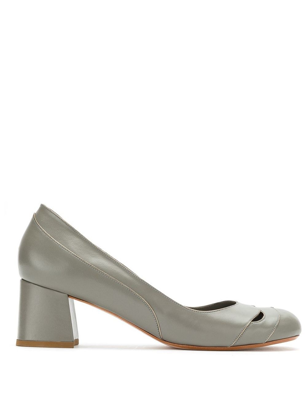 Sarah Chofakian mid-heel pumps - Grey von Sarah Chofakian