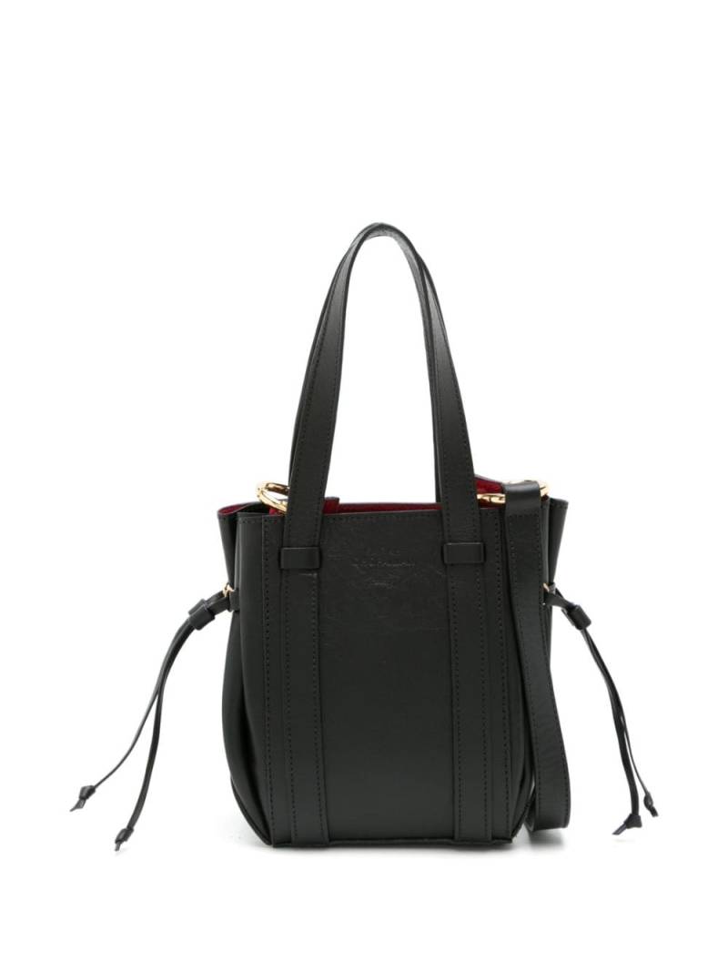 Sarah Chofakian mini Elena tote bag - Black von Sarah Chofakian