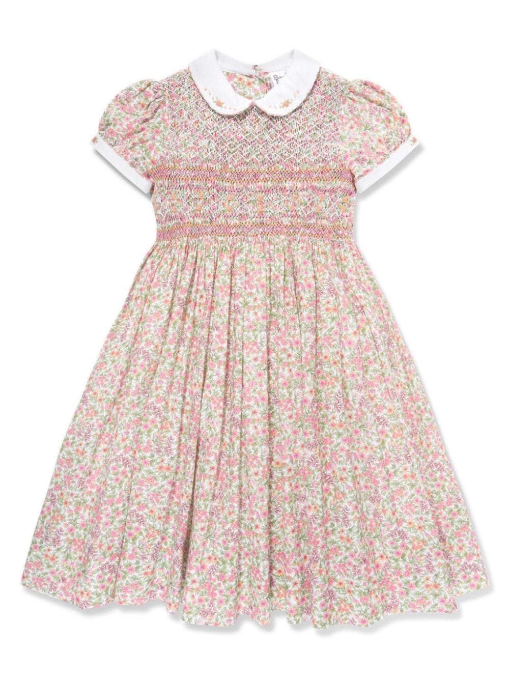 Sarah Louise floral print cotton dress - Pink von Sarah Louise