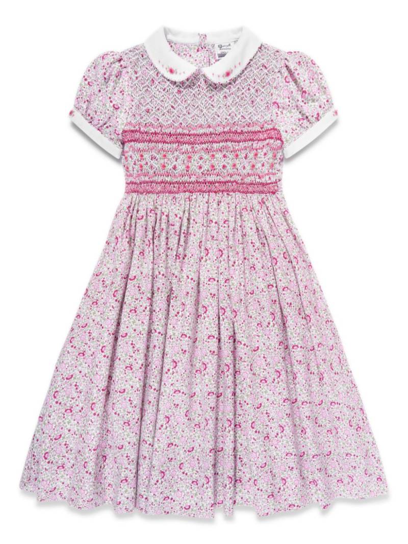 Sarah Louise floral print cotton dress - Pink von Sarah Louise