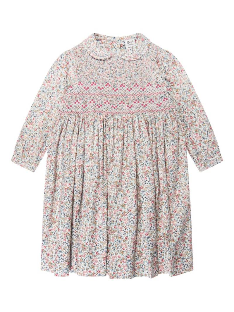 Sarah Louise floral-print dress - Blue von Sarah Louise