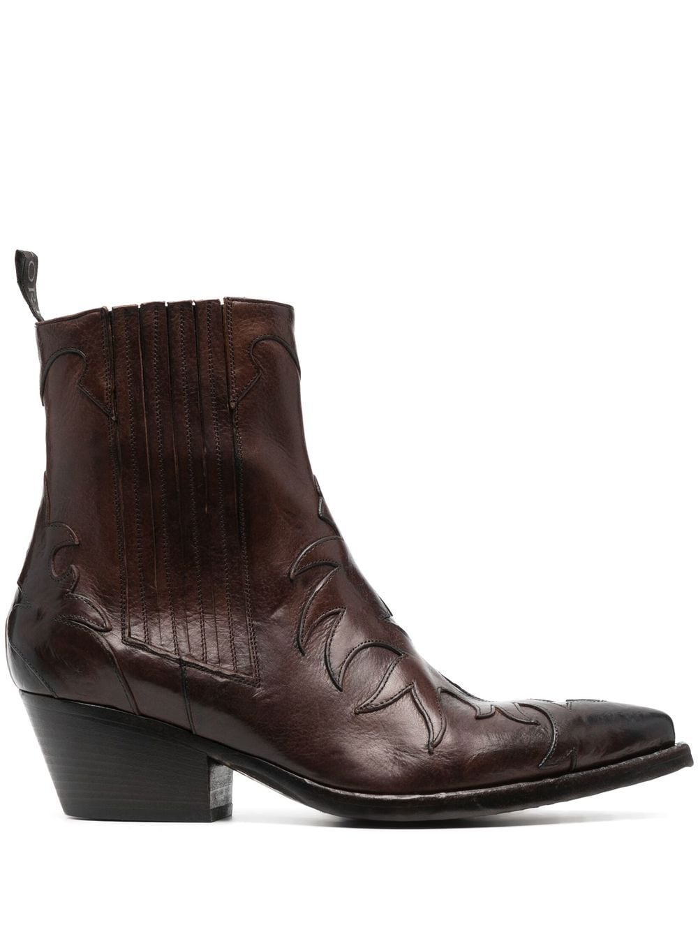 Sartore leather ankle boots - Brown von Sartore