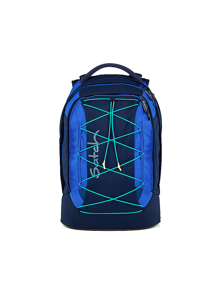 SATCH Schulrucksack Pack Crossed Blue von Satch