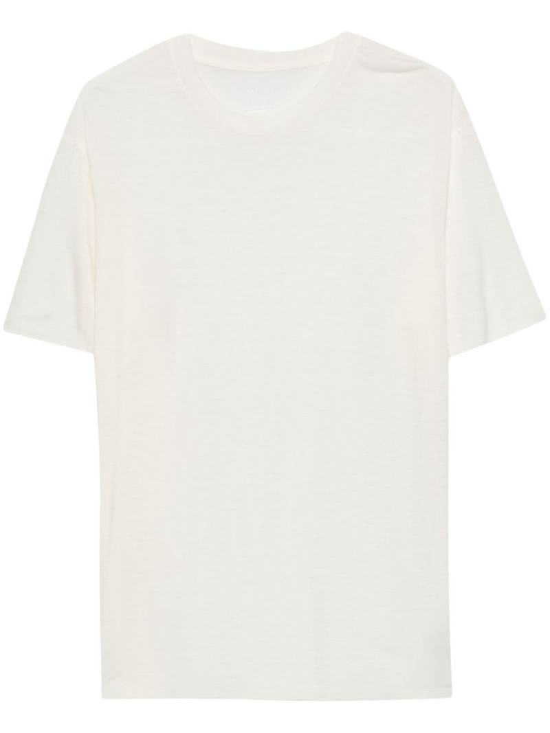 Satisfy CloudMerino™ raw-cut T-shirt - Neutrals von Satisfy