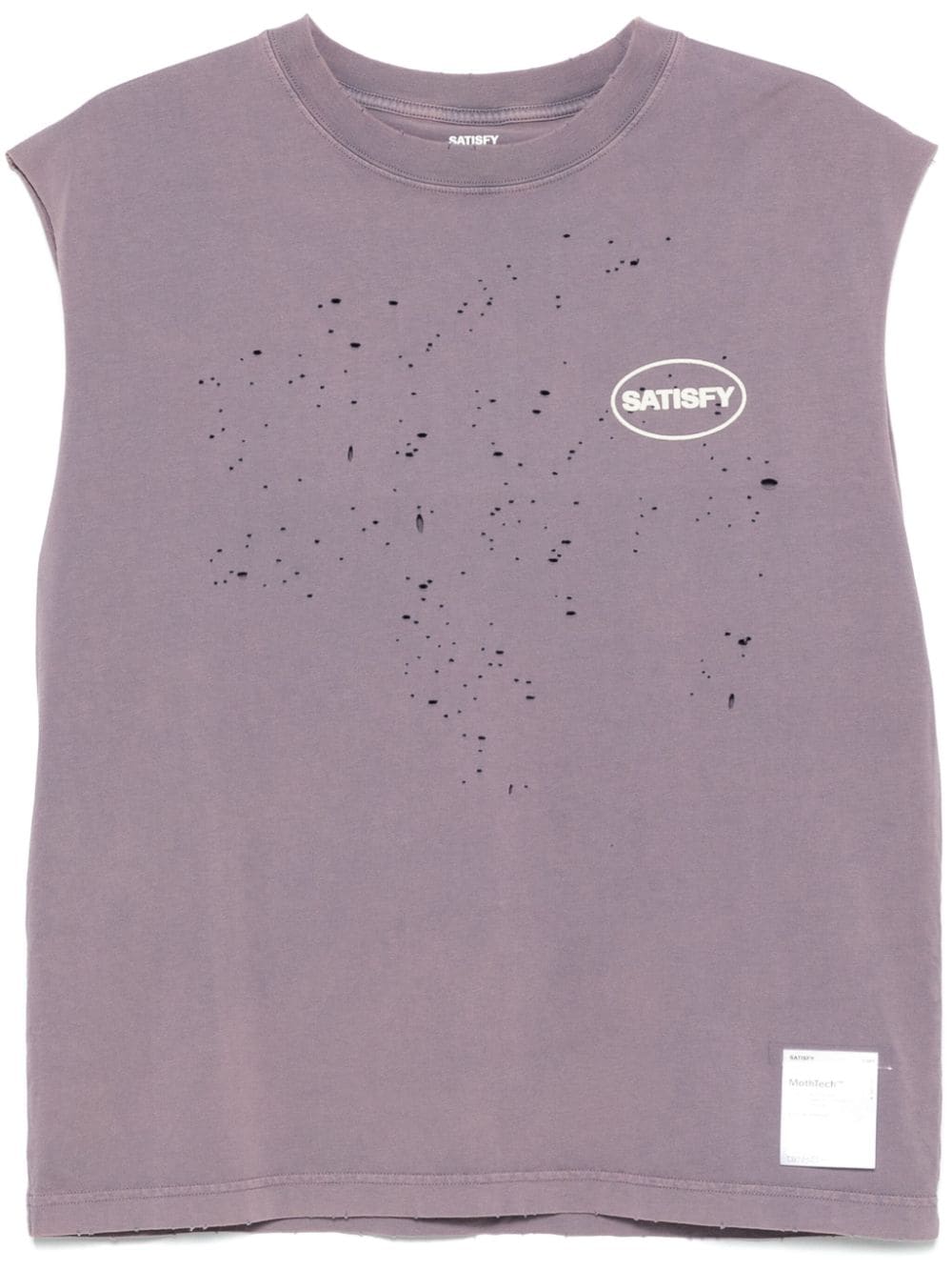 Satisfy MothTeck Muscle T-shirt - Purple von Satisfy