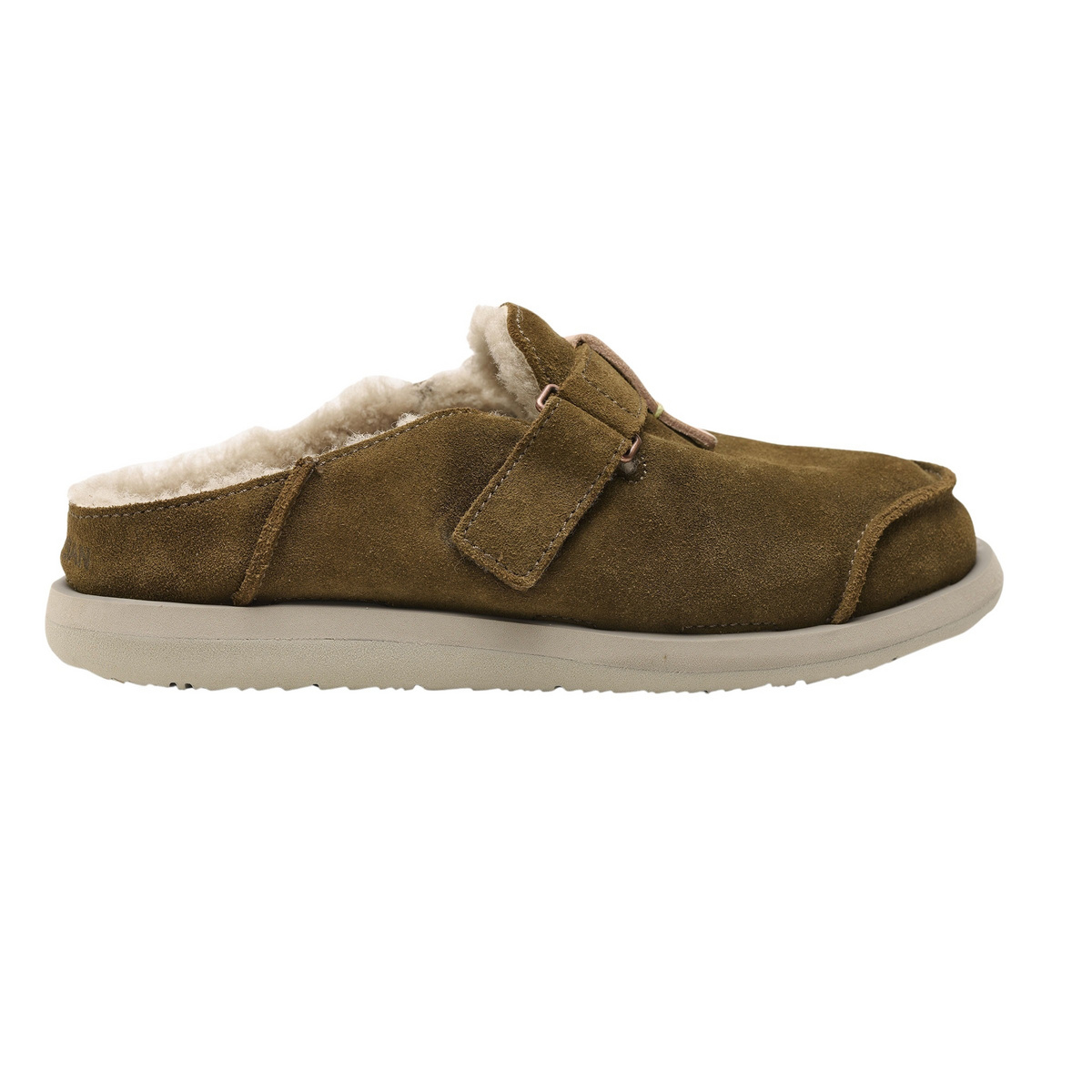 Satorisan Uwabaki Clog Strap Suede Schuhe