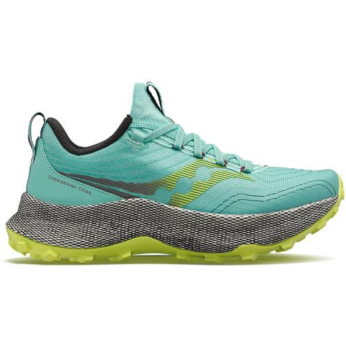 Saucony Trailrunning Schuh Endorphin Trail - cool mint/acid (Grösse: 36) von Saucony