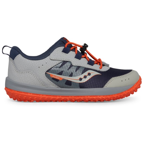 Saucony - Kid's Aura - Multisportschuhe Gr 1,5 grau von Saucony