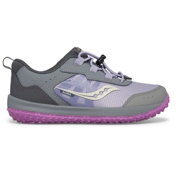 Saucony - Kid's Aura - Multisportschuhe Gr 5,5 grau von Saucony