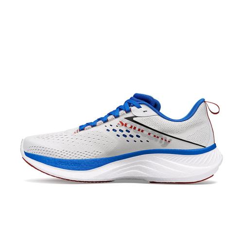 Saucony Laufschuh Ride 17 - white/cobalt (Grösse: 44) von Saucony