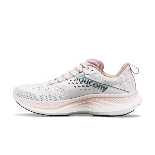 Saucony Laufschuh Ride 17 - white/lotus (Grösse: 36) von Saucony