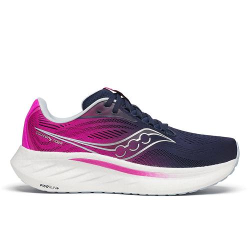 Saucony Laufschuh Ride 18 - Navy/ Fuchsia (Grösse: 37) von Saucony