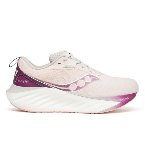 Saucony Laufschuh Triumph 22 - Moon/Eggplant (Grösse: 36) von Saucony