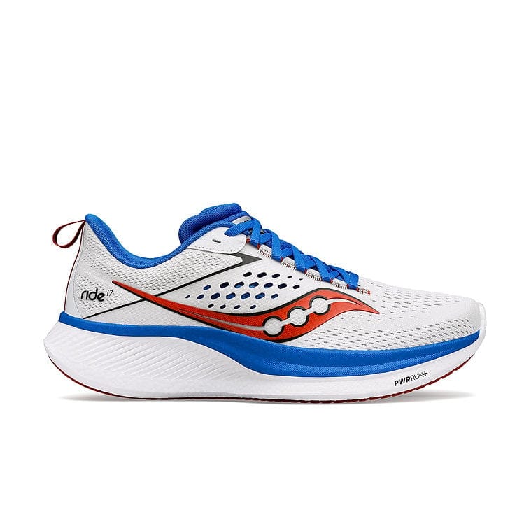 Saucony RIDE 17-Herren-Weiss-40.5 40.5 von Saucony