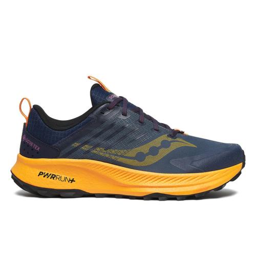 Saucony Trailrunning Schuh Ride Tr2 Gtx - Navy/Peel (Grösse: 41) von Saucony