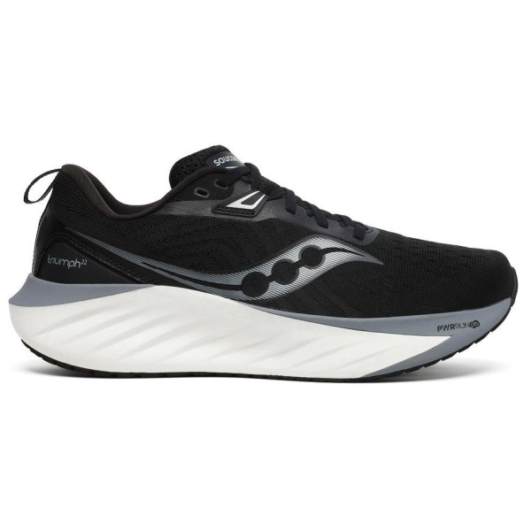 Saucony - Triumph 22 Wide - Runningschuhe Gr 10,5 - Wide schwarz von Saucony