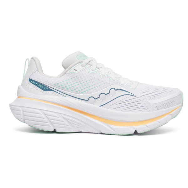 Saucony - Women's Guide 17 - Runningschuhe Gr 5,5 weiß von Saucony