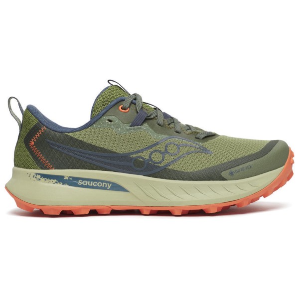 Saucony - Women's Peregrine 15 GTX - Trailrunningschuhe Gr 7,5 oliv von Saucony
