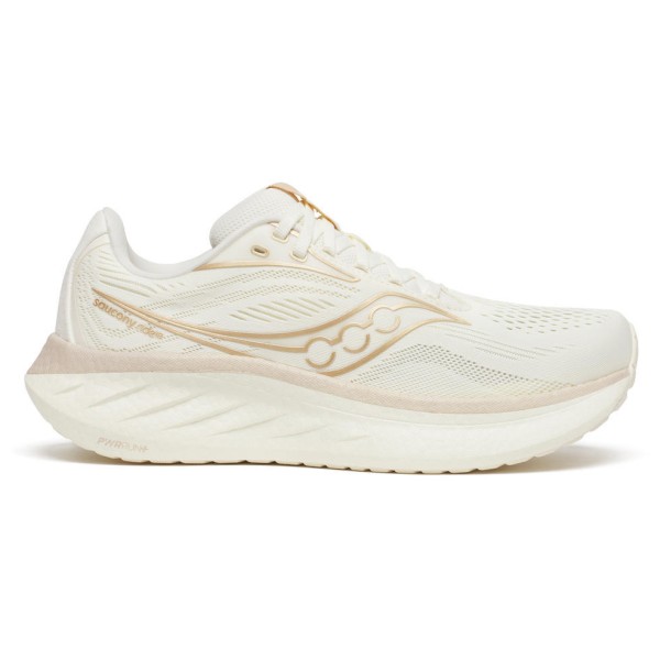 Saucony - Women's Ride 18 - Runningschuhe Gr 10,5 beige/weiß von Saucony