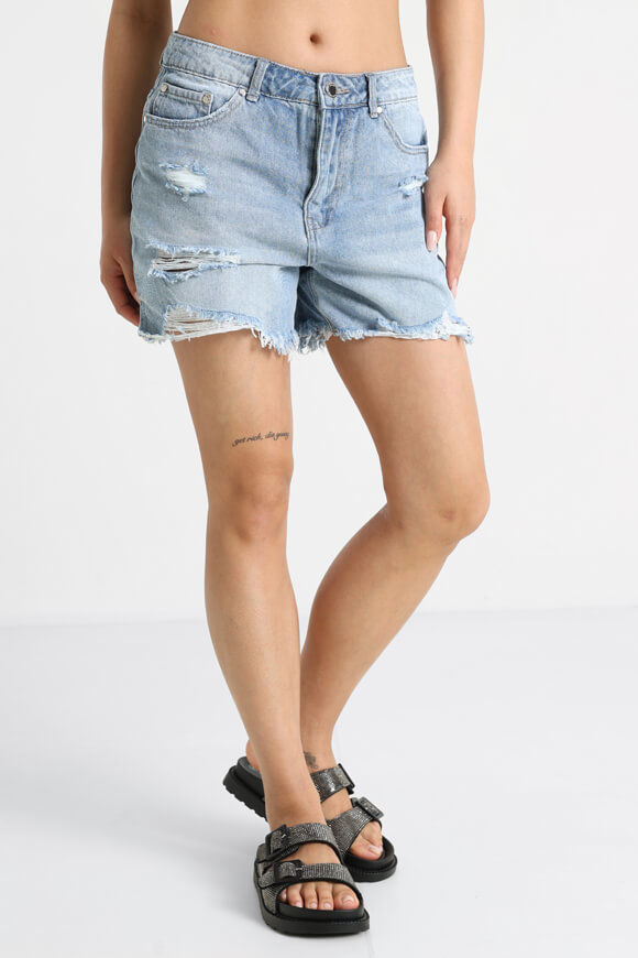 Savage Honey Jeansshorts | Medium Blau Used | Damen  | 32 von Savage Honey