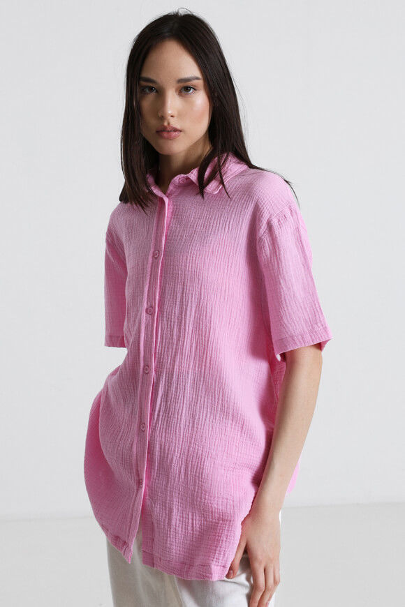 Savage Honey Musselin Oversize Hemd | Rosa | Damen | L Savage Honey Musselin Oversize Hemd | Rosa | Damen | L von Savage Honey