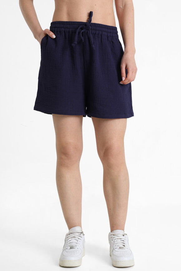 Savage Honey Musselin-Shorts | Marineblau | Damen  | L von Savage Honey