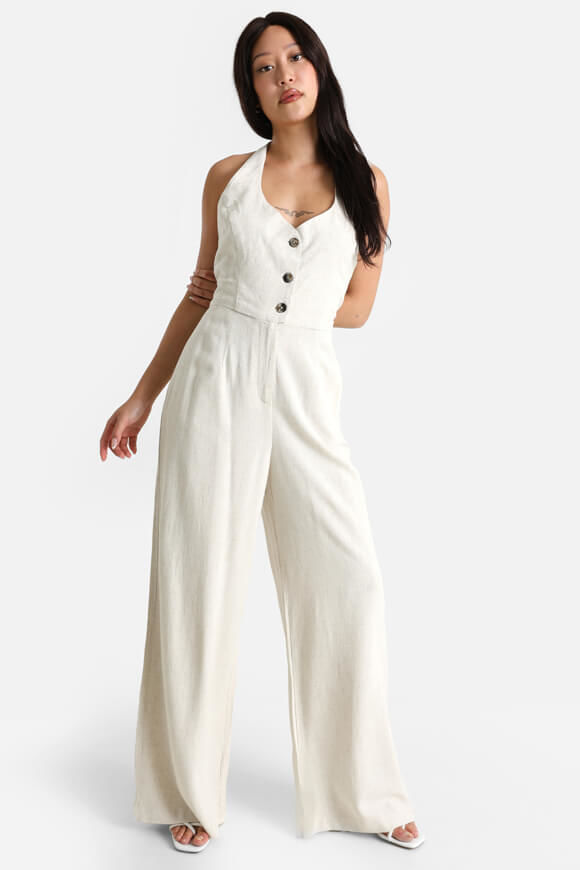 Savage Honey Neckholder Overall | Hellbeige | Damen | S Savage Honey Neckholder Overall | Hellbeige | Damen | S von Savage Honey