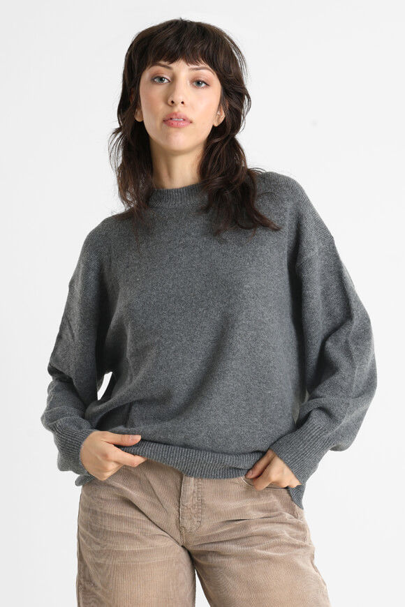 Savage Honey Oversize Strickpullover | Dunkelgrau | Damen  | L von Savage Honey