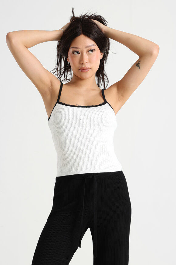 Savage Honey Strick Crop Trägertop | Ecru | Damen | M Savage Honey Strick Crop Trägertop | Ecru | Damen | M von Savage Honey