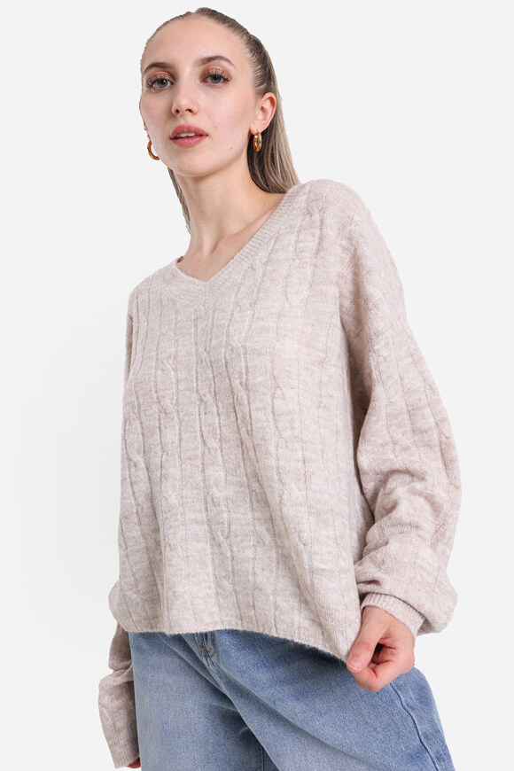 Savage Honey Strickpullover | Beige Heather | Damen  | M von Savage Honey