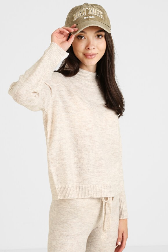 Savage Honey Strickpullover | Hellbeige meliert | Damen  | S von Savage Honey