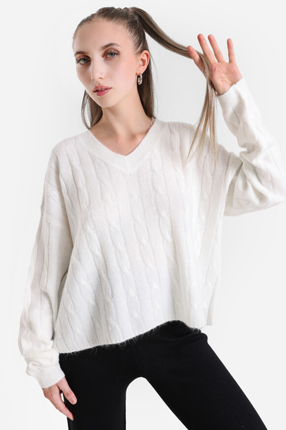 Savage Honey Strickpullover | Offwhite | Damen  | M von Savage Honey